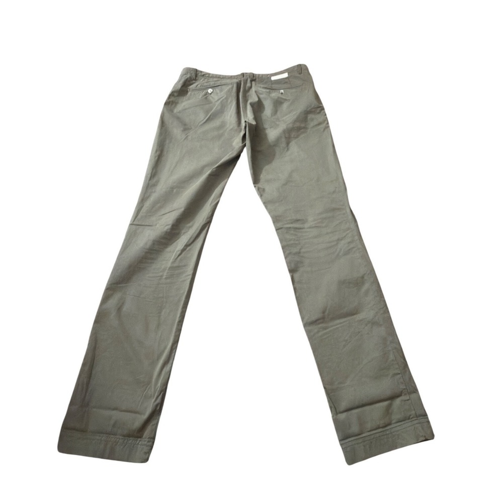 J.Lindeberg Mens Chino Pants Olive Green Straight Size‎ 36 Made in Turkey zz08